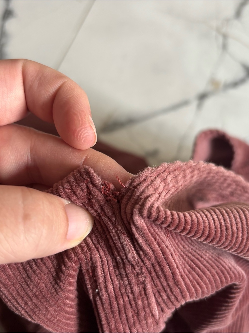 Jamie Kay Kids Corduroy Short Overalls in Rosewood - Picture 4 of 5